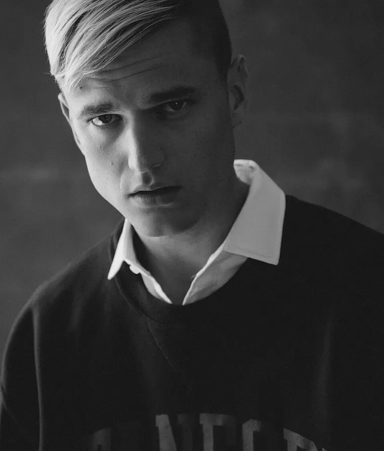 Authentic photograph of Adrian Lux