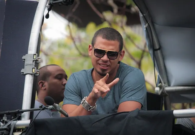 Authentic photograph of Afrojack
