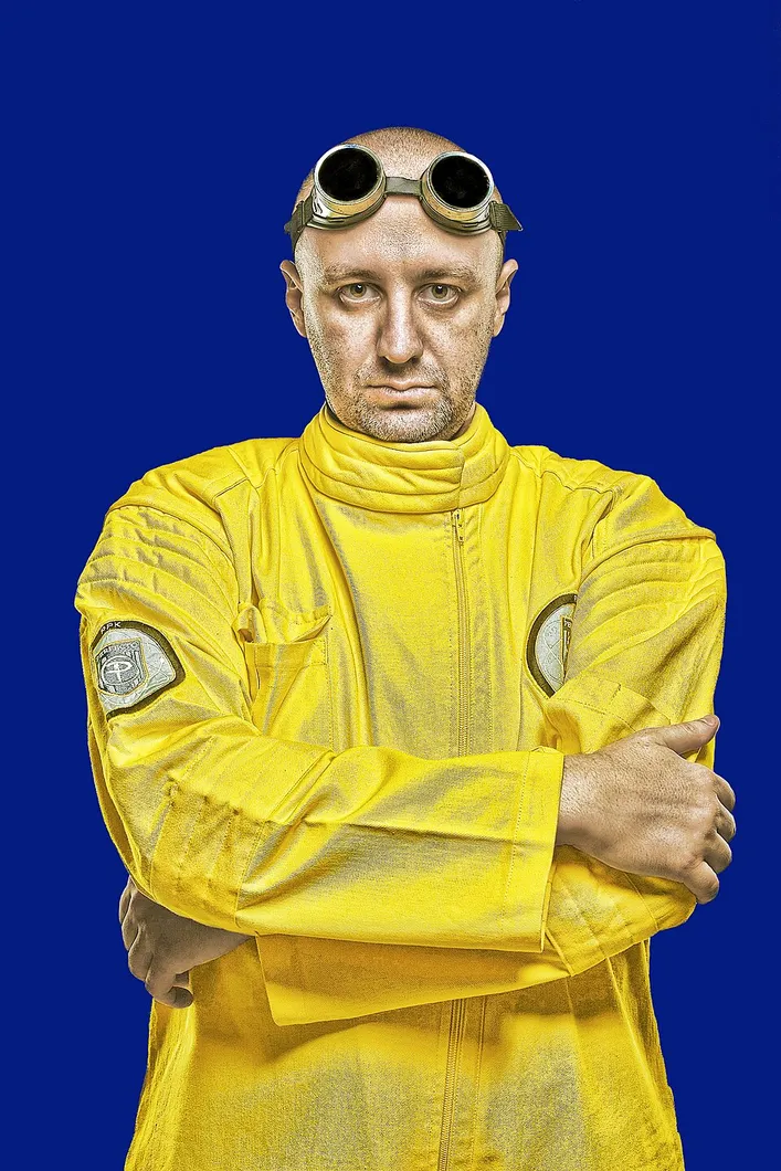 Authentic photograph of Alexander Polyakov