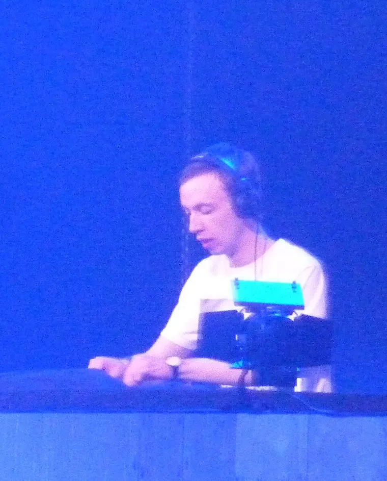 Authentic photograph of Andrew Rayel