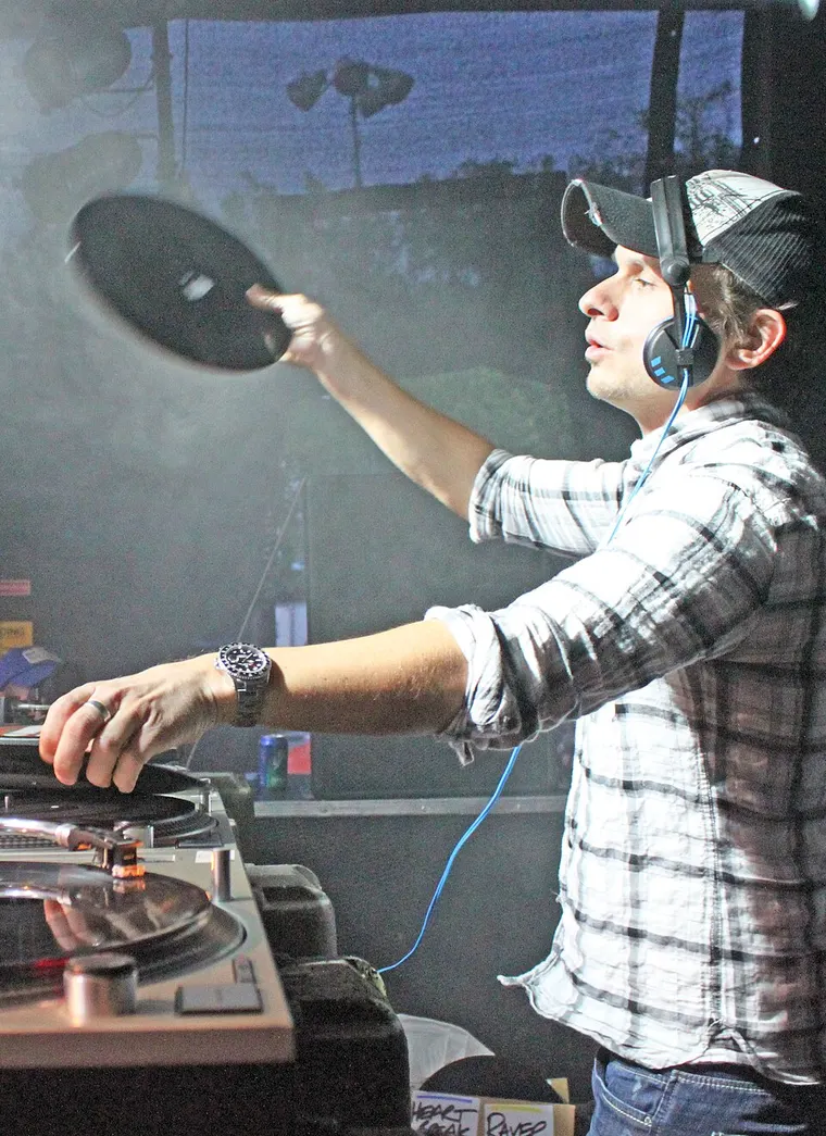 Authentic photo of Andy C, announced for ANDY C — LEEDS; not an event flyer or photograph of this show