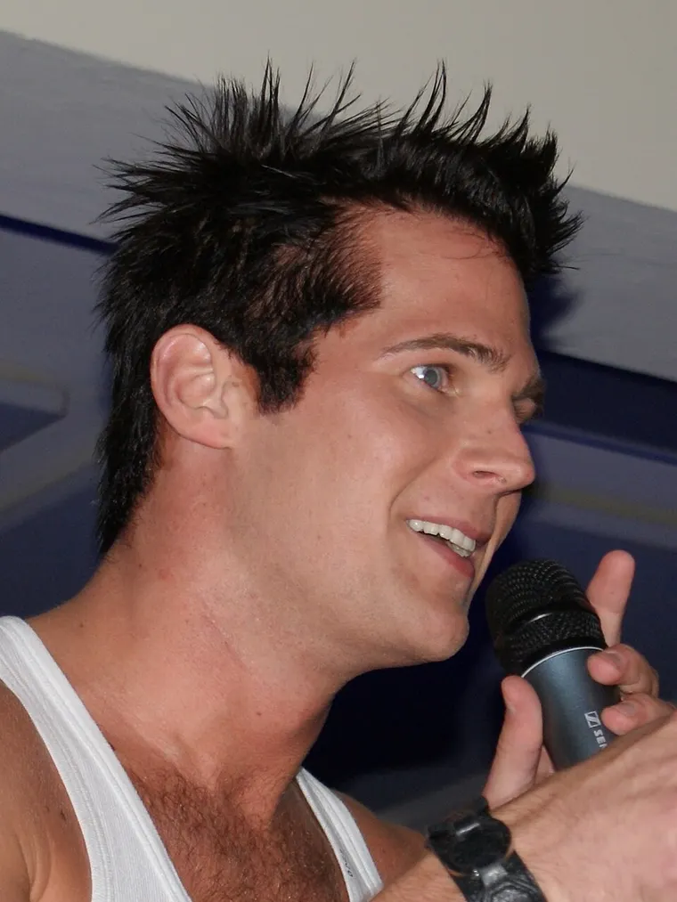 Authentic photograph of Basshunter