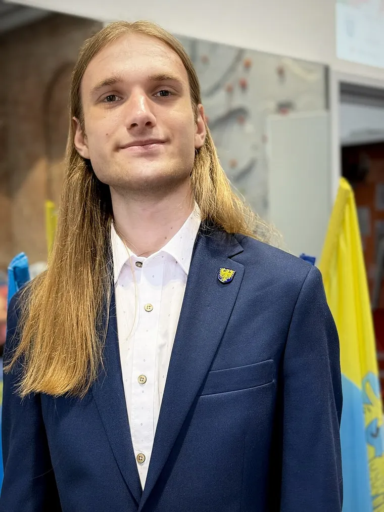 Authentic photograph of Bogdan Bovsunivskyi
