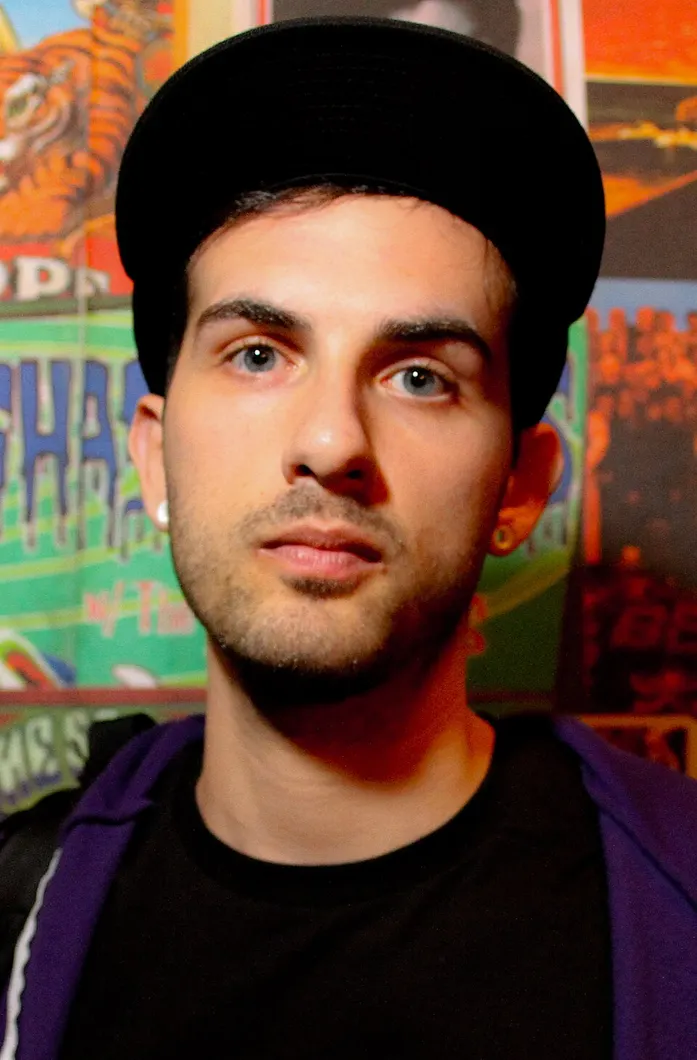 Authentic photograph of Borgore