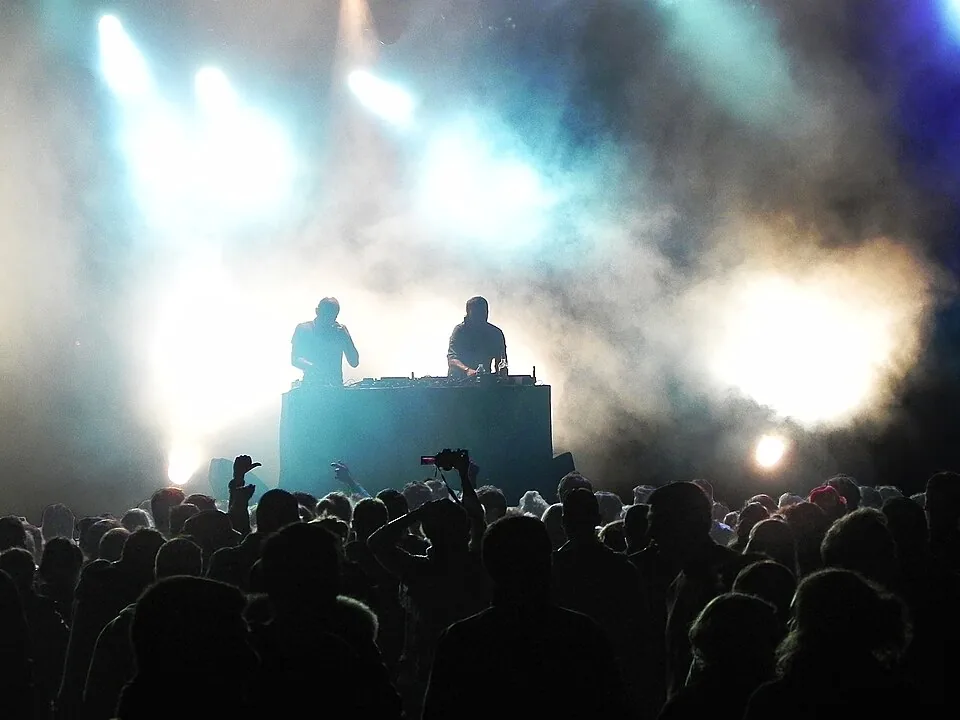Cassius performing at Festival RockAdel in 2012; archival photo of a billed performer at CASSIUS CLUB, not this event