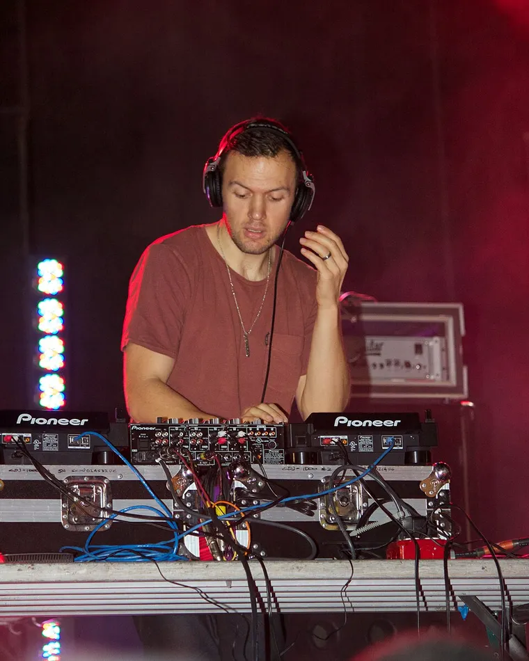 Authentic photo of Chris Lake, announced for PALM TREE ASPEN — SATURDAY; not an event flyer or photograph of this show
