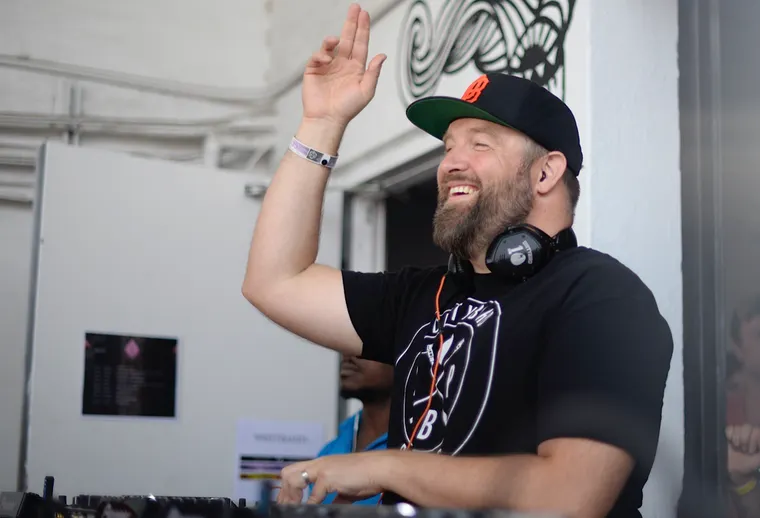 Authentic photograph of Claude VonStroke