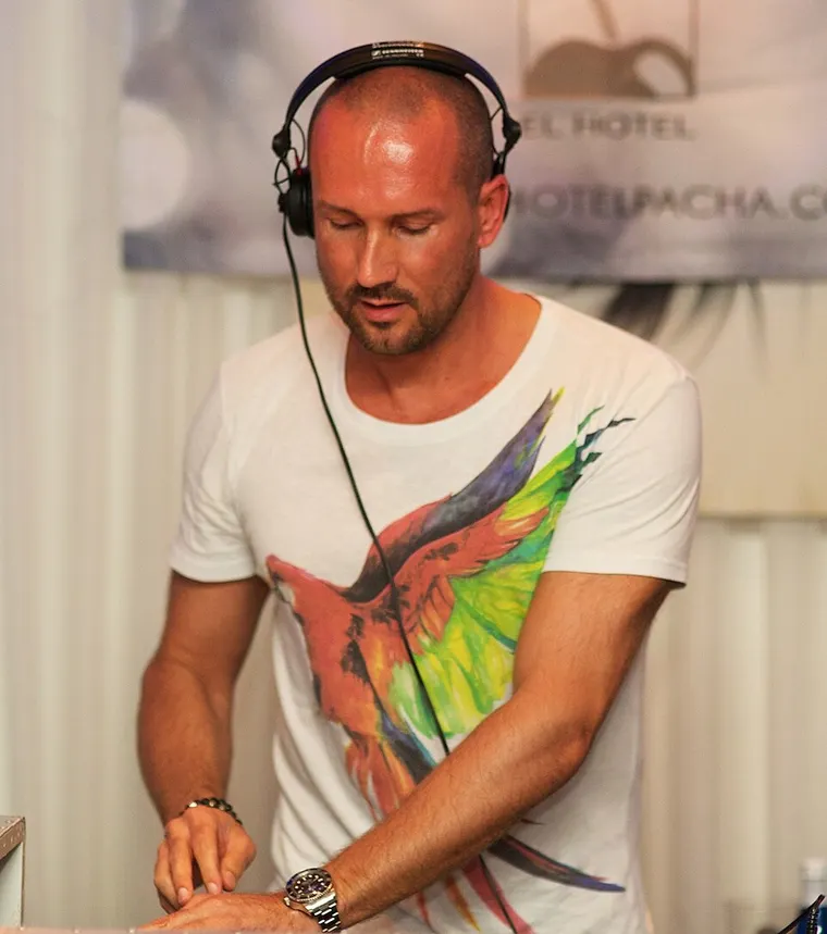 Authentic photograph of Cristian Marchi