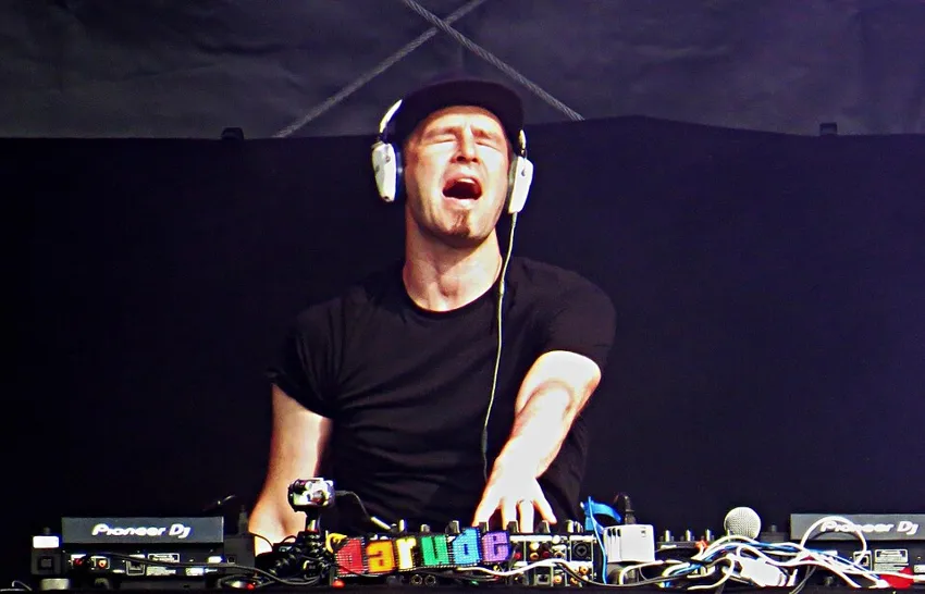 Authentic photograph of Darude