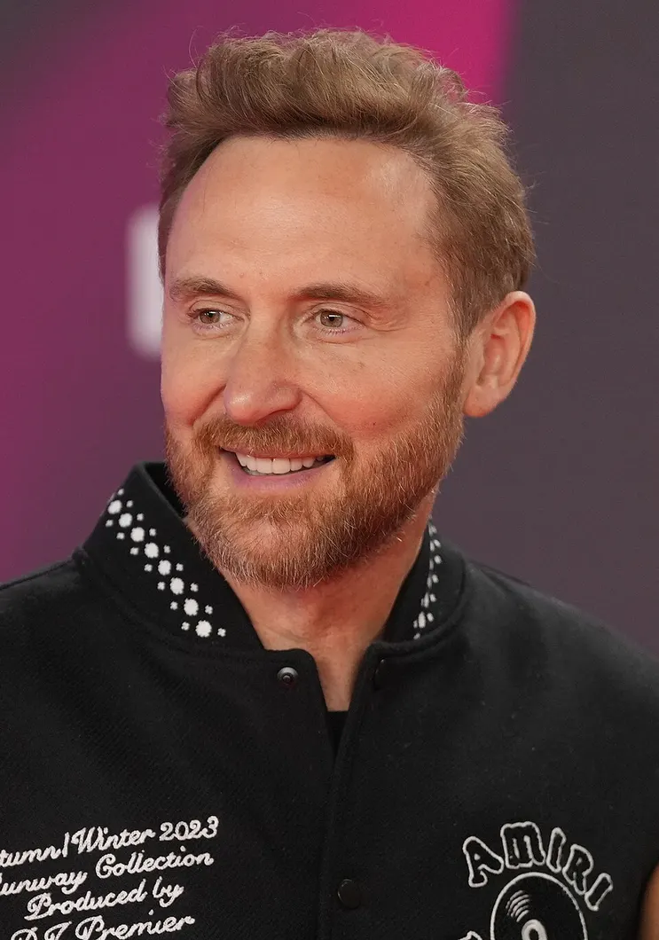 Authentic photograph of David Guetta