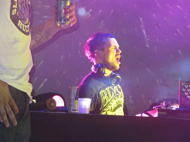 Authentic photograph of Dieselboy