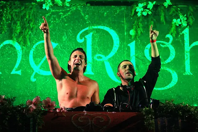 Authentic photograph of Dimitri Vegas & Like Mike