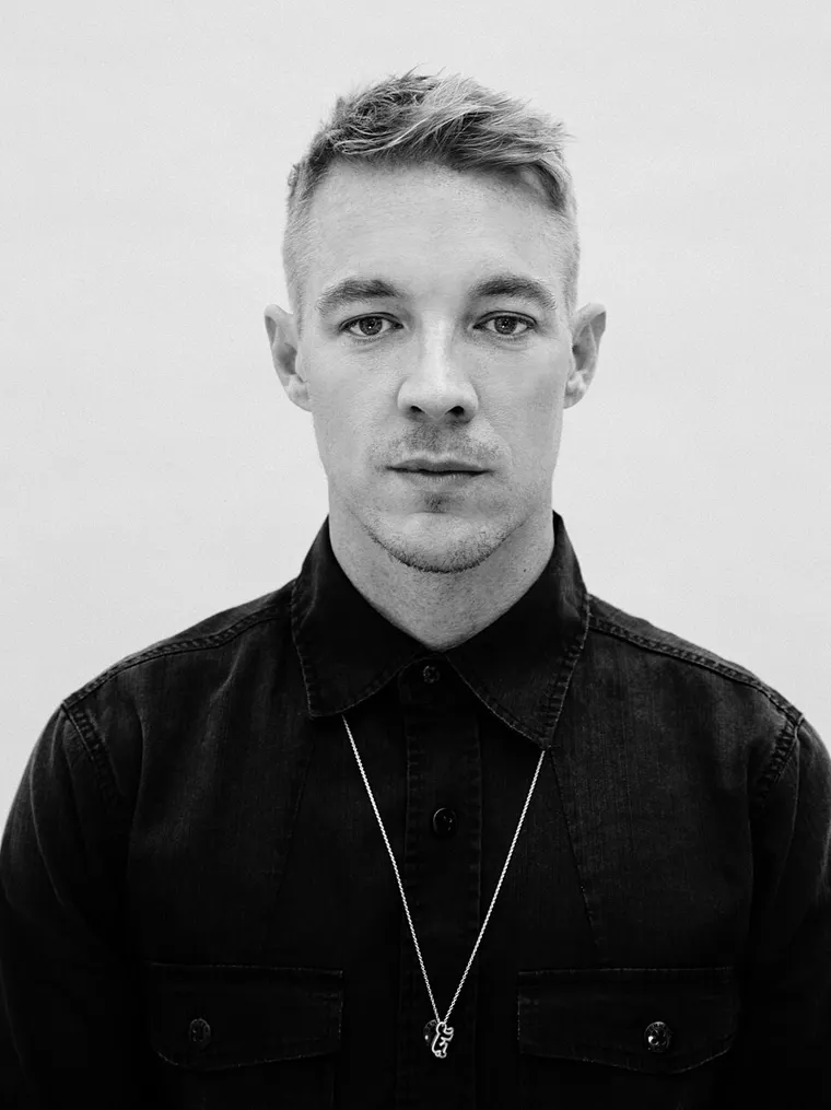 Authentic photograph of Diplo