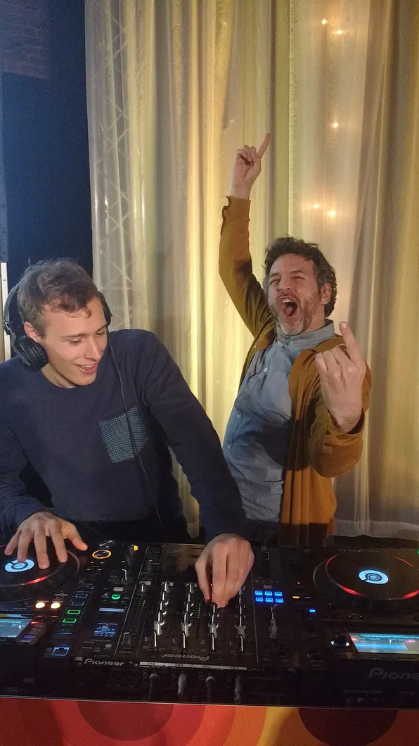 Authentic photograph of DJ 4T4