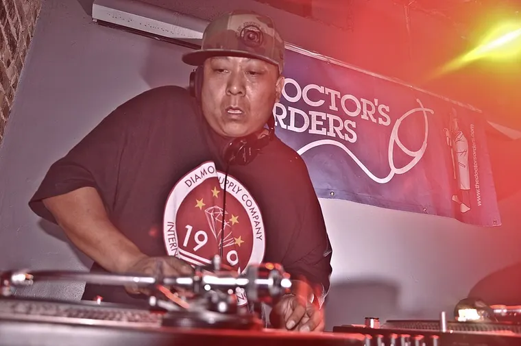 Authentic photograph of DJ Babu