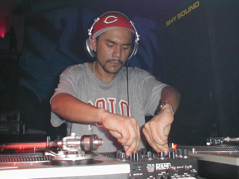 Authentic photograph of DJ Craze