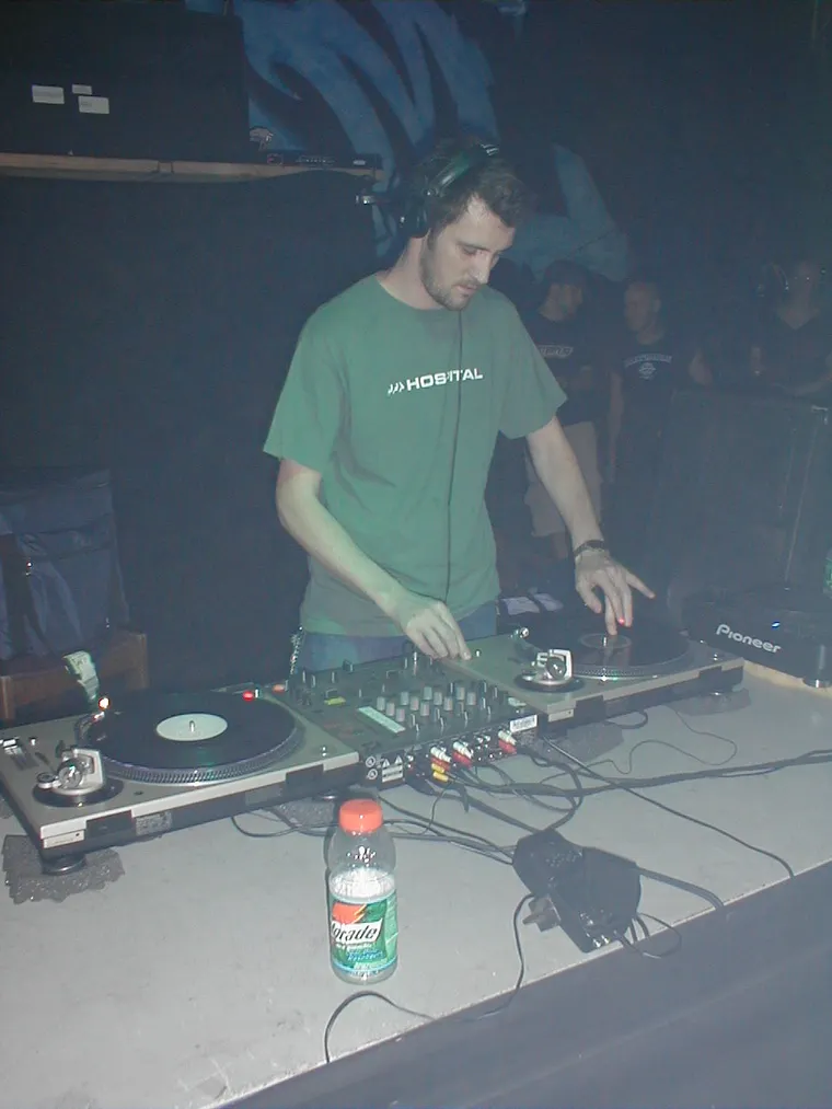 Authentic photograph of DJ Dara