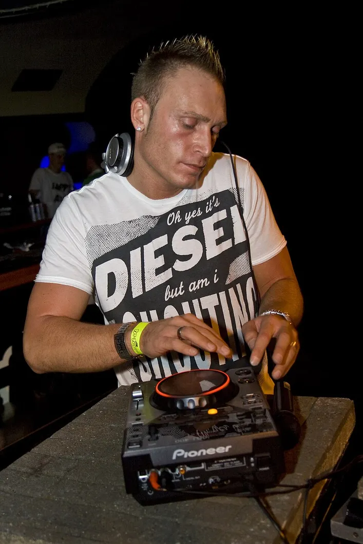 Authentic photograph of DJ Dean