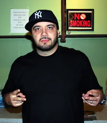 Authentic photograph of DJ Green Lantern
