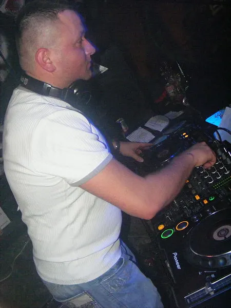 Authentic photograph of DJ Hazel