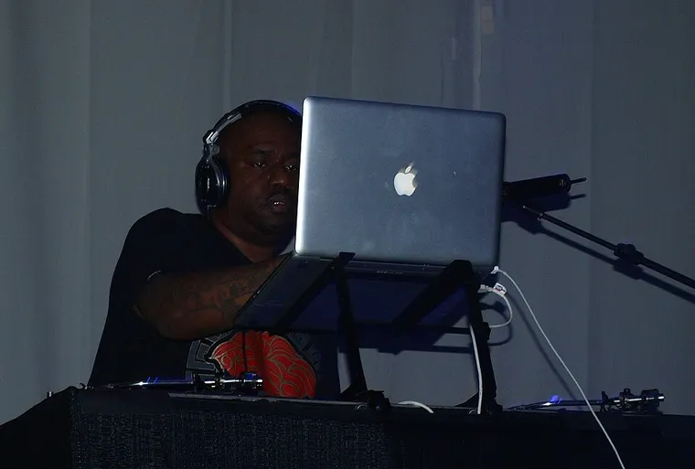 Authentic photograph of DJ Homicide