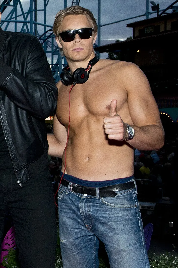 Authentic photograph of DJ Hunk