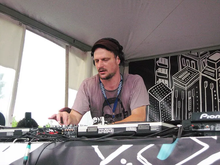 Authentic photograph of DJ Koze
