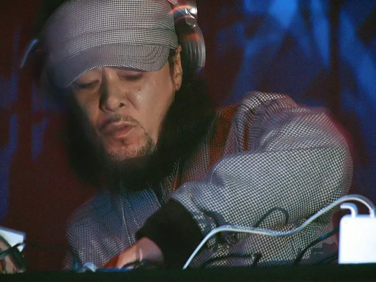 Authentic photograph of DJ Krush