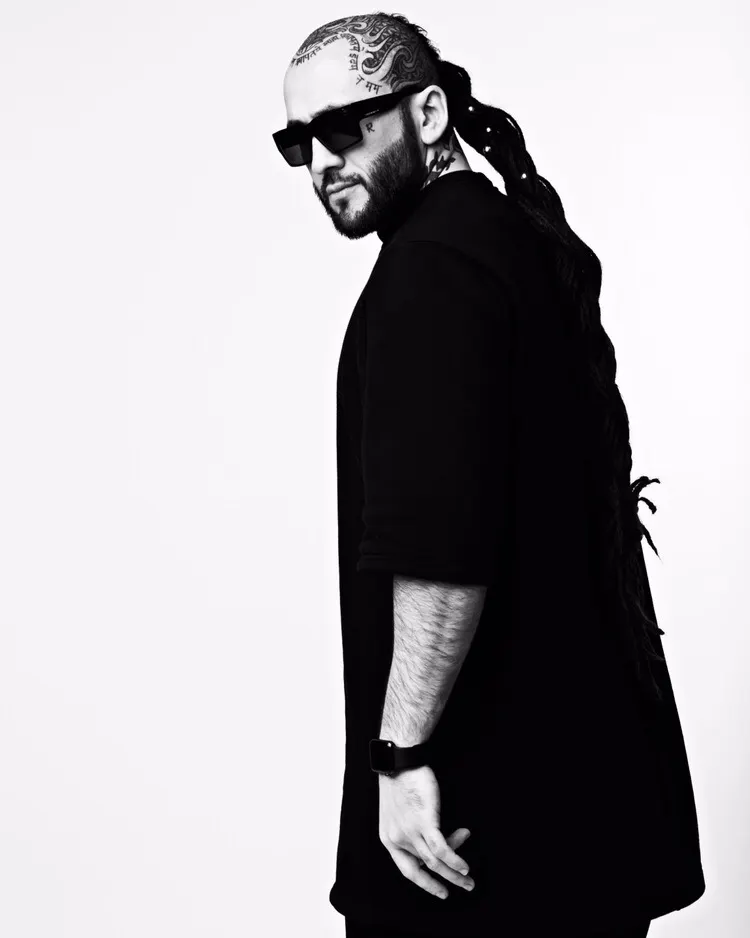 Authentic photograph of DJ M.E.G.