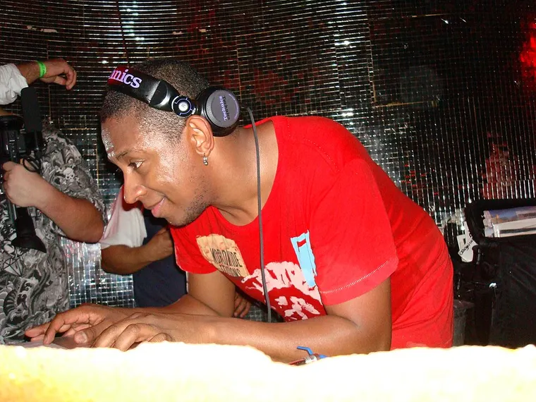 Authentic photograph of DJ Marky