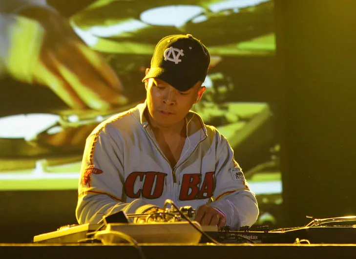 Authentic photograph of DJ Qbert