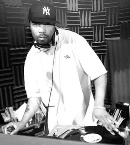 Authentic photograph of DJ Scratch