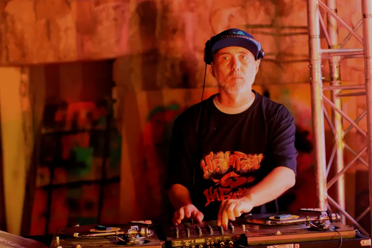 Authentic photograph of DJ Topor