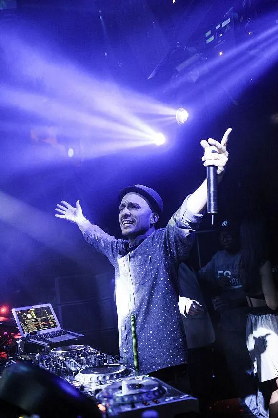 Authentic photograph of DJ Vice