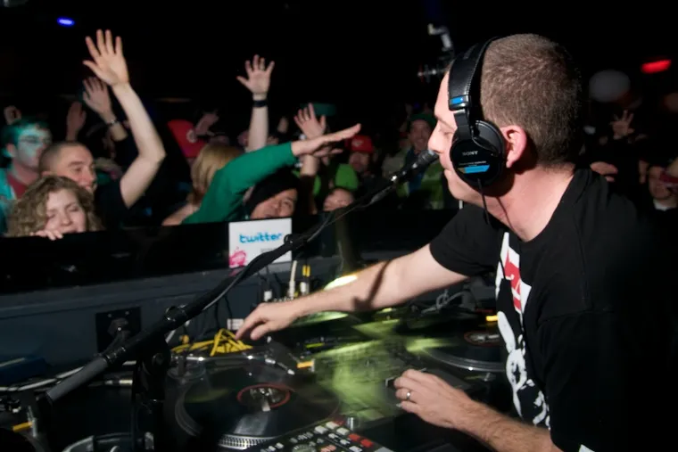 Authentic photograph of DJ Z-Trip