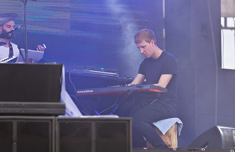 Dorian Concept performing at Melt! Festival in 2015; archival photo of a billed performer at RACKET SPACE: DORIAN CONCEPT LIVE, not this event