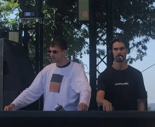 FJAAK performing at WET Festival Sindelfingen in 2019; archival photo of a billed performer at FABRIC: RØDHÅD & FJAAK, not this event