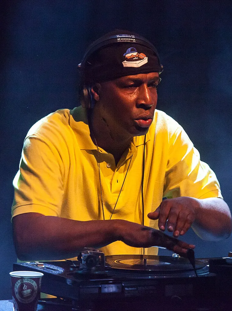 Authentic photograph of Grandmaster Flash