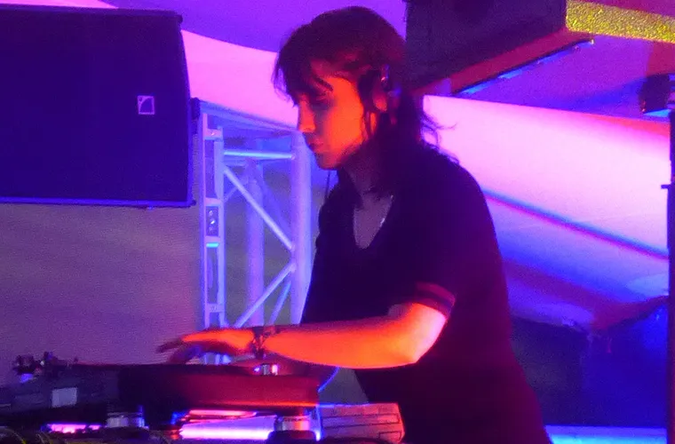 Authentic photograph of Helena Hauff
