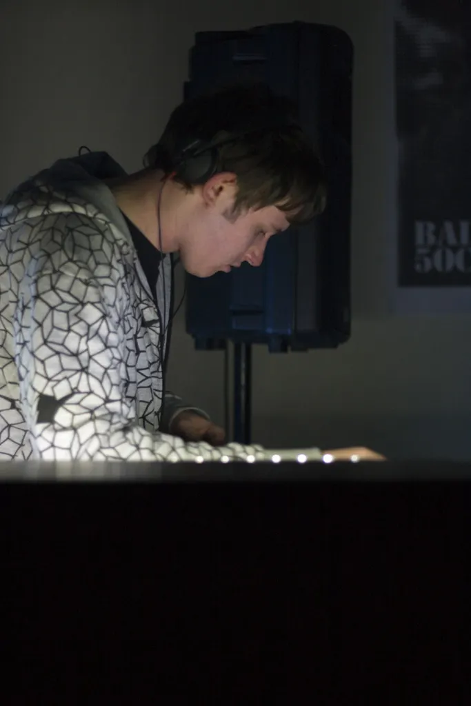 Authentic photograph of Hudson Mohawke