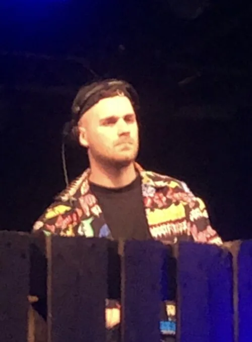 Kobosil performing at Kamehameha Festival in Offenburg, 2019; archival photo of a billed performer at TELETECH, not this event