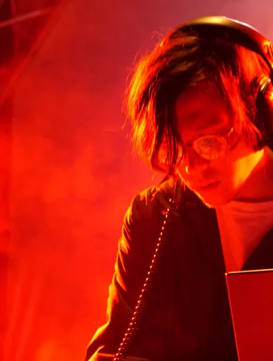 Authentic photograph of Legowelt