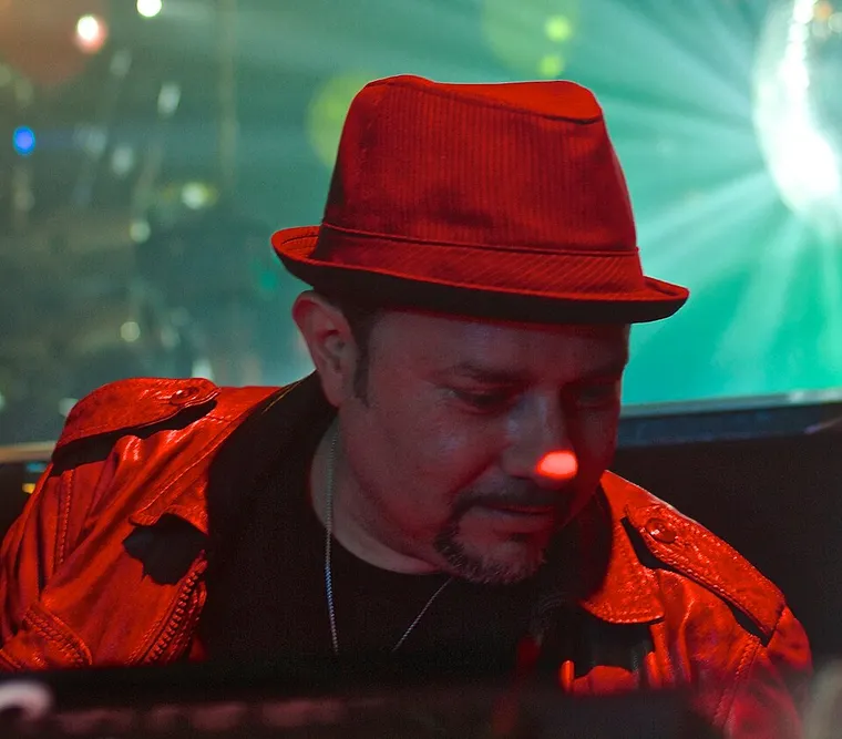 Authentic photograph of Little Louie Vega