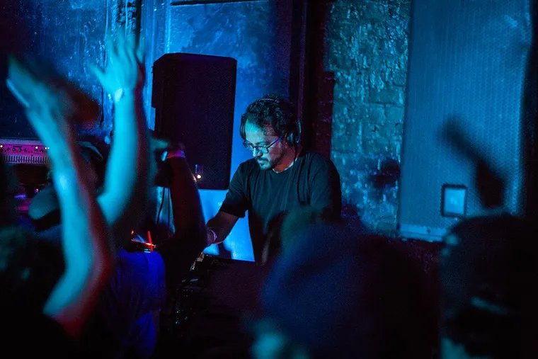 Authentic photo of Mark Farina, announced for LUVBASS PRESENTS MARK FARINA; not an event flyer or photograph of this show