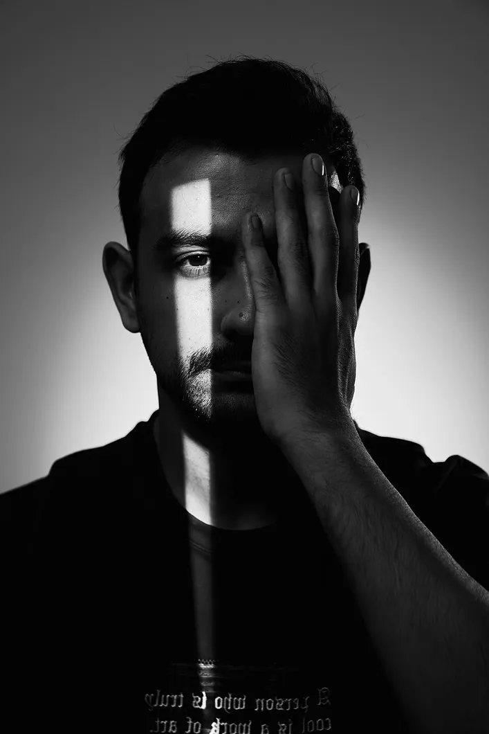 Authentic photograph of Mikâil Özdemir