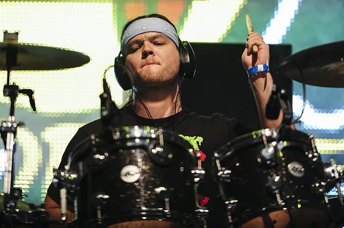 Modestep performing at Wellington Square, 2012; archival photo of a billed performer at MODESTEP LIVE, not this event
