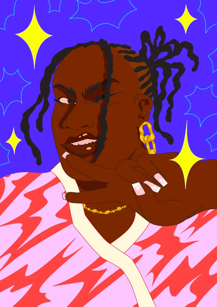 Authentic photograph of Nídia Sukulbembe