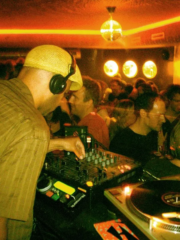 Authentic photograph of Nightmares on Wax