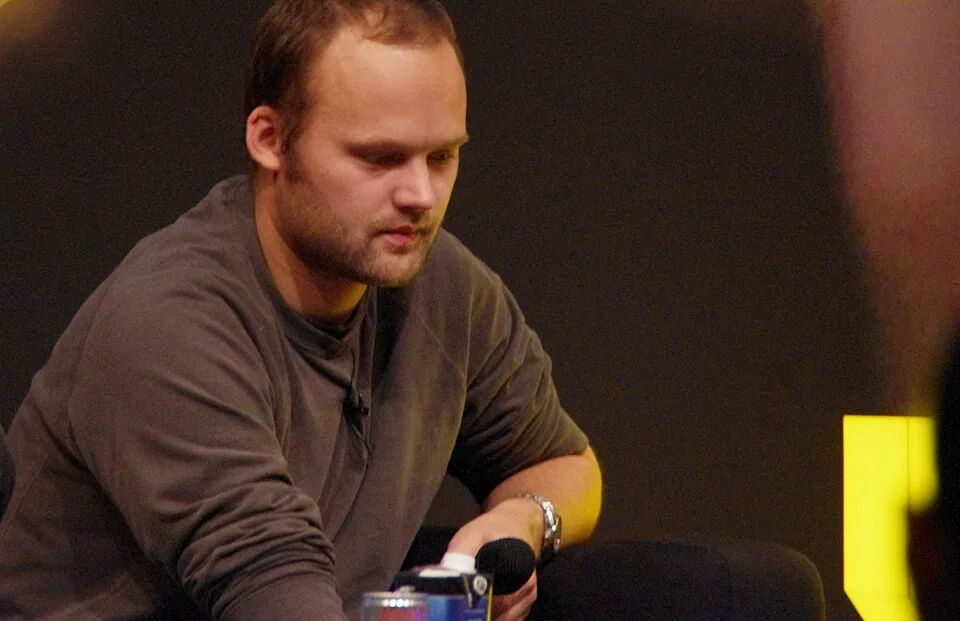 Nik Roos, a member of Noisia, photographed at Amsterdam Dance Event in 2012; archival photo of a billed performer at NOISIA PRESENTED BY VISION, not this event