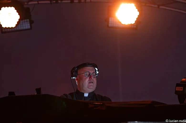 Authentic photo of Padre Guilherme, announced for PADRE GUILHERME X REBELS; not an event flyer or photograph of this show